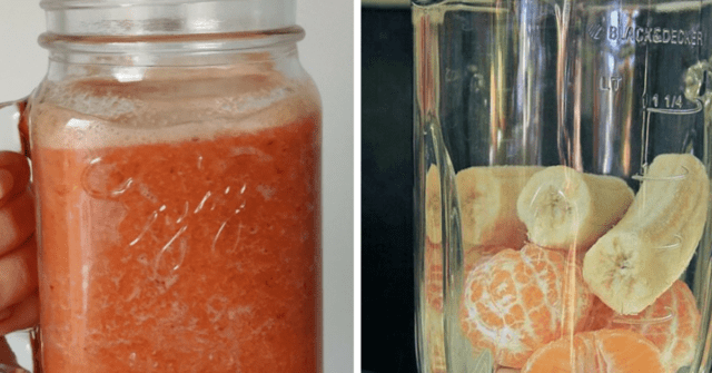 Bananas, mandarinas y avena para la anemia