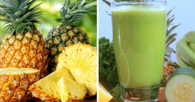 Bebida de Apio y Piña