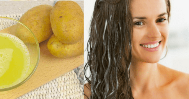 Jugo de patatas para hacer crecer el cabello