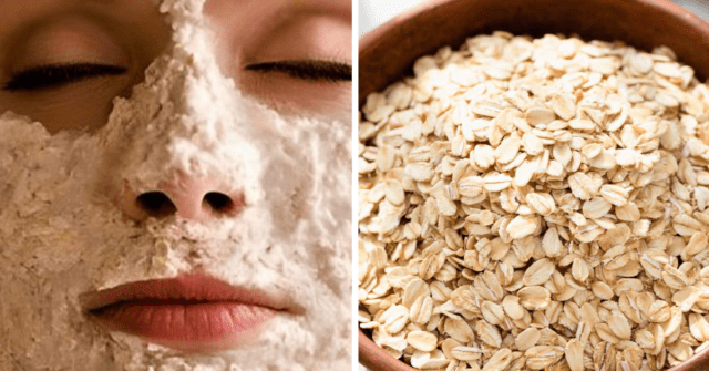 Mascarilla de avena y leche