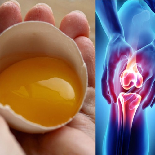 Huevos para quitar el dolor de rodillas