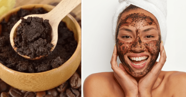 Mascarilla a base de café
