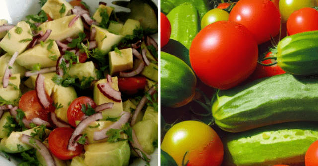 Rica ensalada para desinflamar el vientre