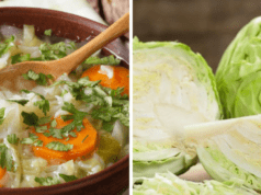 Sopa de repollo que adelgaza