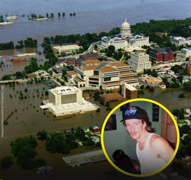 Inundó su pueblo para no enfrentar a su esposa: el insólito caso de James Scott
