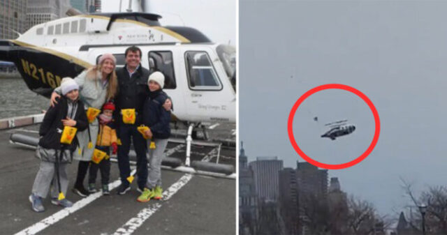 Una familia entera pierde la vida en un accidente de helicóptero en Nueva York